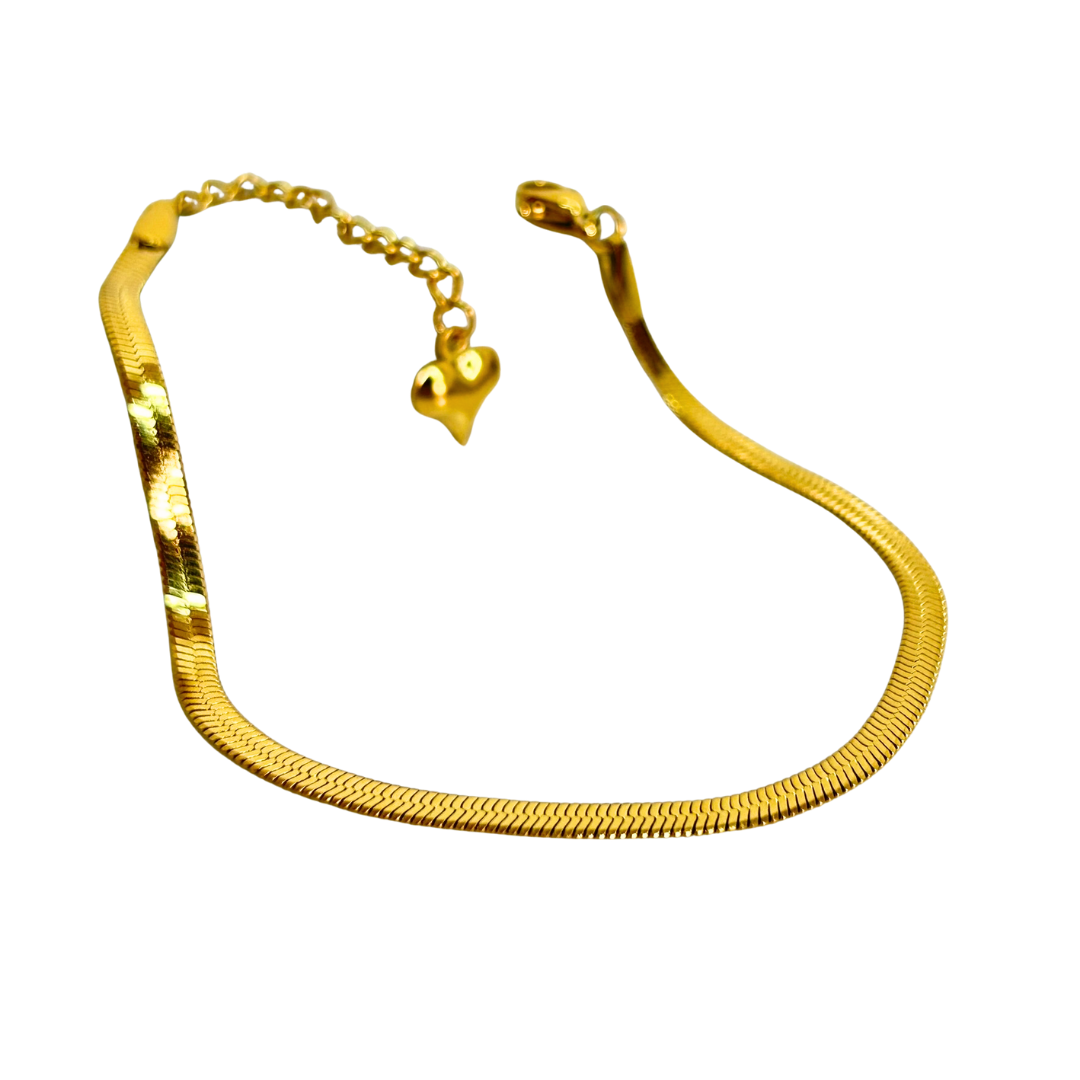 Pulsera Snake Heart C148
