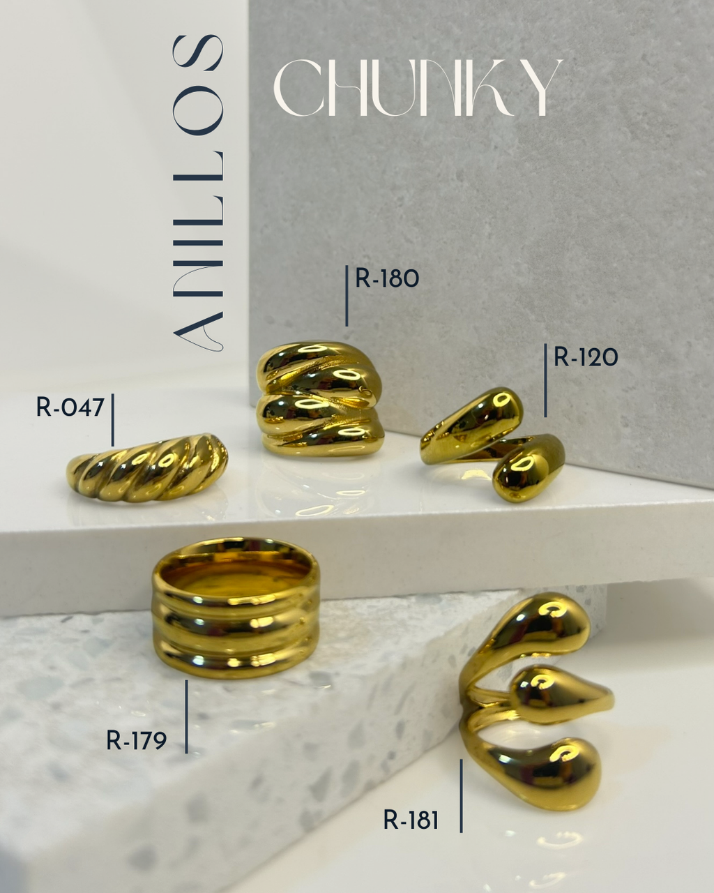 Anillo Chunky  R180