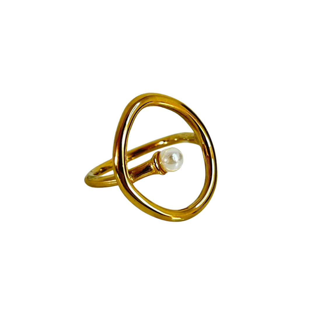 Anillo Perla Serena R053