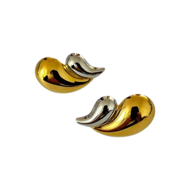 Aretes Dual Glow Chunky - E486