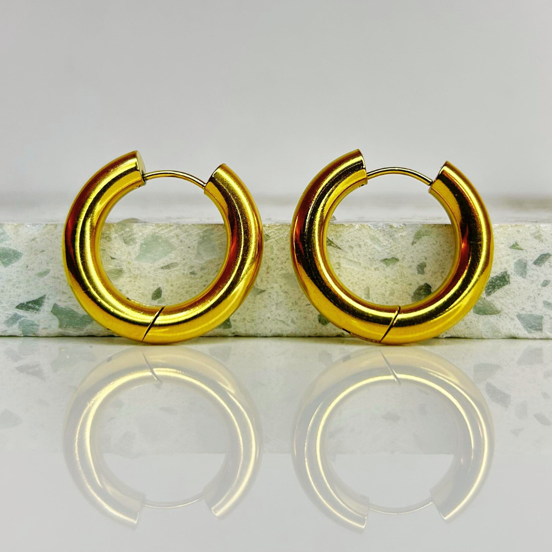 E322C Aretes Hoops