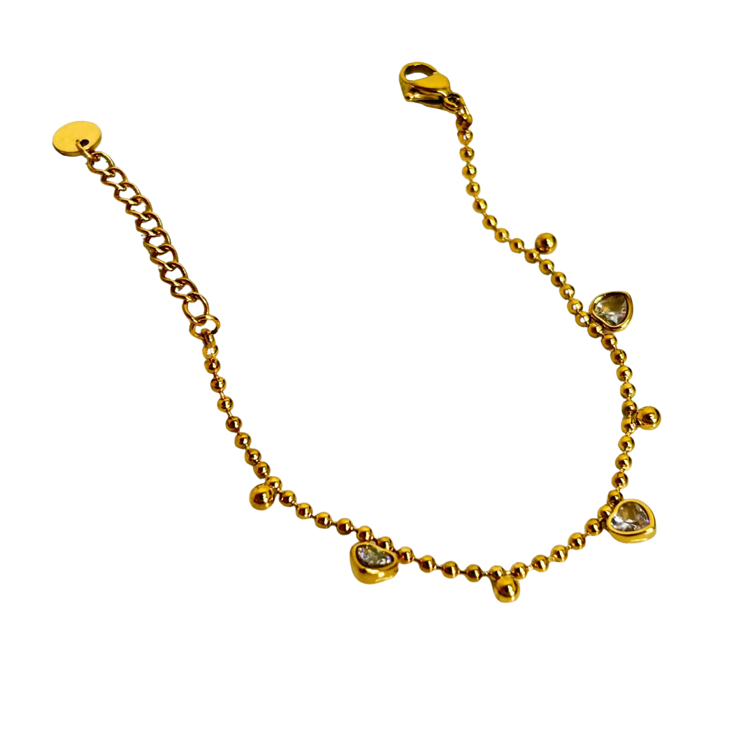 Pulsera Chunky Heart C112