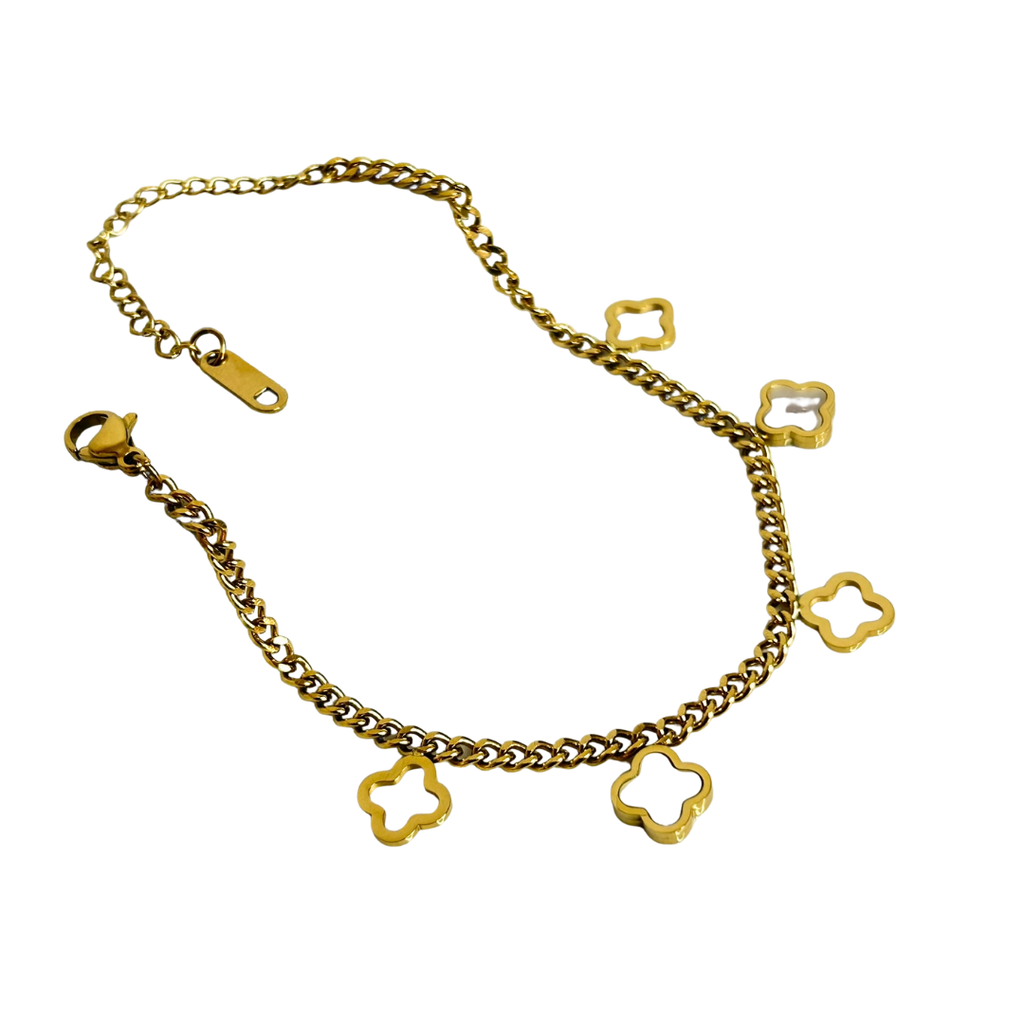 Pulsera Aura Nácar Chunky  C171