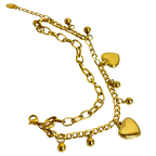 Pulsera Chunky Heart C034