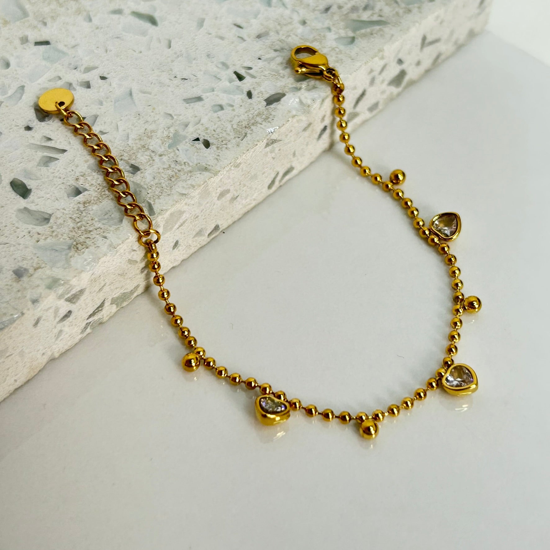 Pulsera Chunky Heart C112