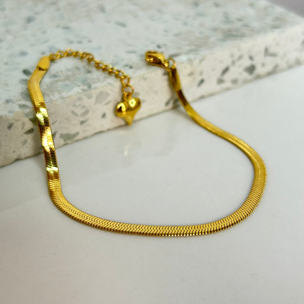 Pulsera Snake Heart C148