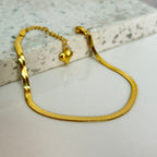 Pulsera Snake Heart C148