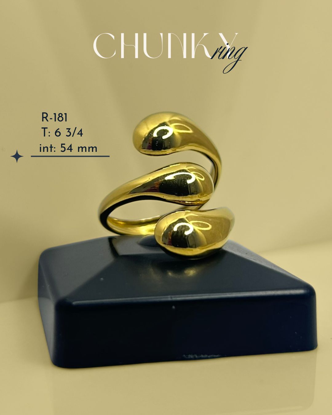 Anillo Chunky  R181