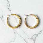 Aretes Hoops + Textura
