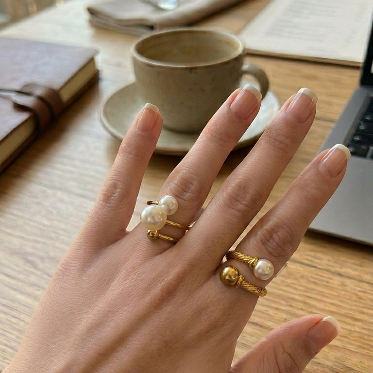 Anillo Perla Serena  R125