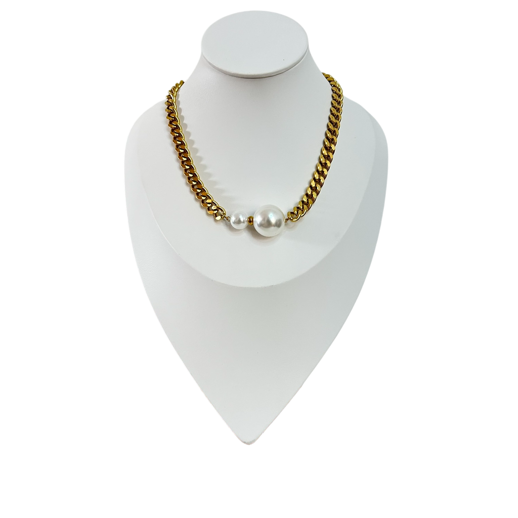 Collar Chunky Perla Serena  - N196