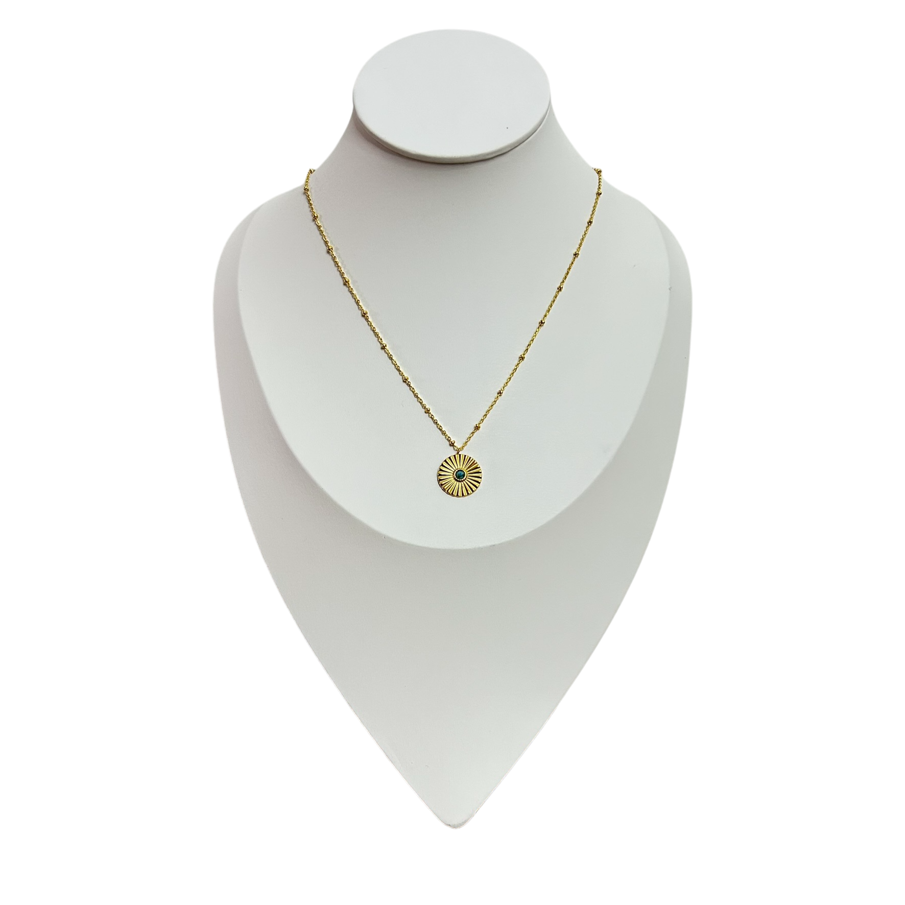 Collar Brillo Turquesa  - N318