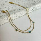 Pulsera  Brillo turquesa C205