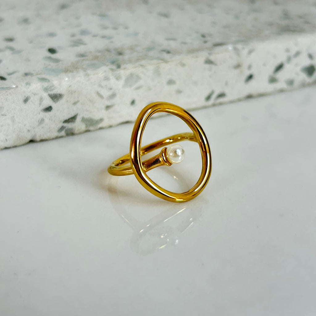 Anillo Perla Serena R053