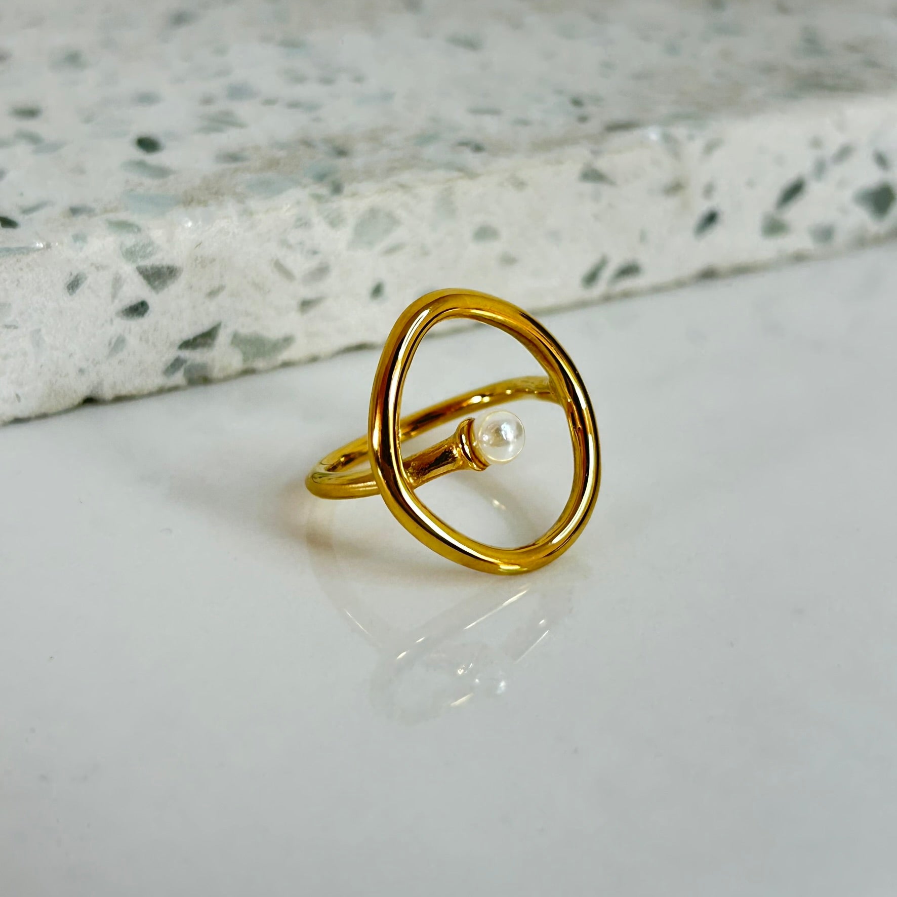 Anillo Perla Serena R053